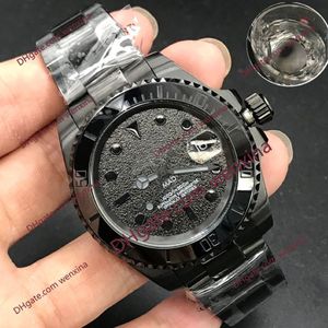 Wysokiej jakości 41 mm mechaniczny automatyczny zegarek 2813 ze stali nierdzewnej zegarki ze stali nierdzewnej Montre de lukse ceramiczne obręcze Wodoodporne męskie zegarki 271m