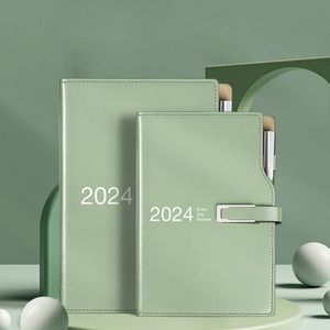 Agenda 2024 Planner Stationery Notebook and Notepad Organizer Diary Calendar 365 Daily Sketchbook A6A5 Journal Note Book 230308