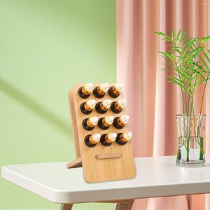 Storage Bottles Essential Oil Display Stand Diffuser Tabletop Tray Nail Polish Holder For Salon Bedroom Home Living Room Bathroom