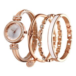 28mm Woman Watch Glass Waterproof Diamond Fashion Quartz Movement Watches