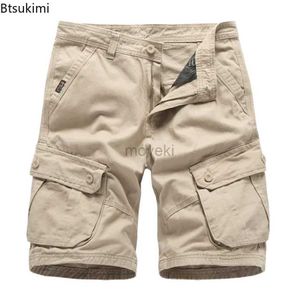 Men's Shorts New Summer Mens Goods Shorts Military Style Tactical Shorts Mens Brand Clothing Cotton Loose Work Casual Shorts Mens 24323