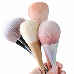 dust Cleaning Nail Brush Manicure Nail Art Brush Big Head Fr Powder Blush Brush Sal Makeup Beauty Nail Accories Tool 41Qn#