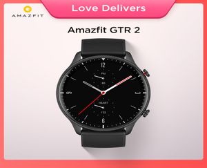 Yeni Amazfit GTR 2 Smartwatch 14 Günlük Pil Ömrü 5Atm Kendine Güvenen Zaman Kontrolü Uyku İzleme Android IOS için Akıllı İzleme Phone2631093