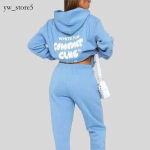 Frau Whites Fox Hoodie Frauen Trainingsanzug Hoodies Designer Damen Hip Hop Pullover Frühling Herbst Shorts Sweatshirts Set Modische Jogger Sportliche 2-teilige Sets 1851