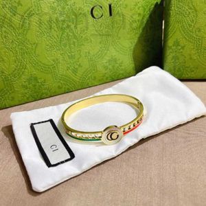 Bangle designer Womens Gold Single Bracelet Brand Women Love Monogram Designer Gifts Jewelry Couple Family stainless steel With Boxs MMGP