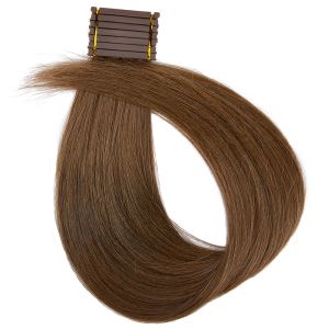 Weft 13pcs/lot 100% Human Hair Natural 6D Second Generation Human Hair Extension Russian Virgin Hair