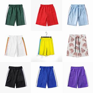 Verão Mens Womens Designers Shorts Pelms Angals Calça Curta Moda Streetwears Roupas Secagem Rápida Calças Esportivas de Cor Sólida