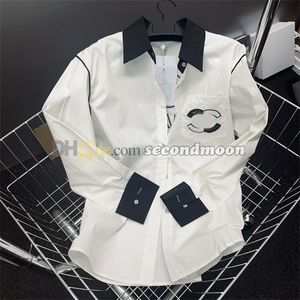 Shiny Sequin T Shirt Women Lapel Neck Tee Cotton Fabric T Shirts Casual Style Long Sleeve Blouses