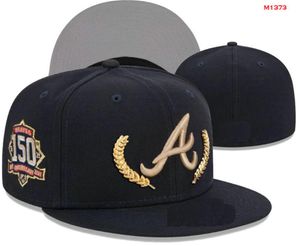 Herr baseball braves monterade storlek hattar la snapback hattar världsserie vit hip hop sox sport kepsar chapeau grå söm hjärta 