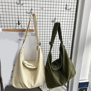 Shoulder Bags Women's Bag Large Capacity Thick Cotton Cloth Books Handbag Tote Fashion Korean Female Students School Handbags