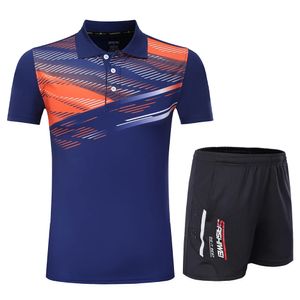 Men Women Tennis T Shirt Running Tee Shirt Tennis Sportwear Youth Badminton Kits Shorts Table Tennis Training uniform 240307