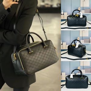 new lyia duffle in quilted lambskin shoulder bag luxury designer leather golden hardware crossbody bag women men adjustable strap zipper closure handbag purse