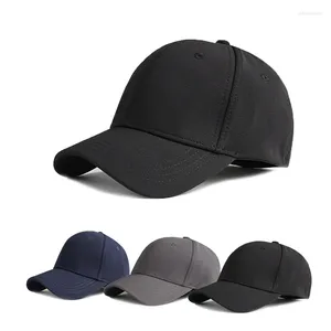 Ball Caps Marke Voll Geschlossene Baseball Kappe Für Männer Frühling Herbst Casual Solide Stretchy Snapback Outdoor Sport Sonnenhüte Dad