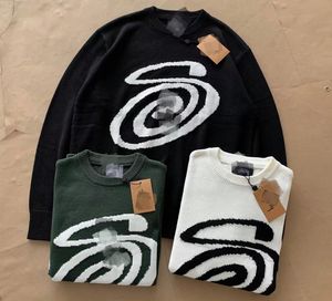 2024 Herrens designer tröjor Retro Classic Fashion Sweatshirts Men Mosquito COIL WAVE VORTEX TREEATER LETTER ROUND NECC COFORMER JUMPER TOPS