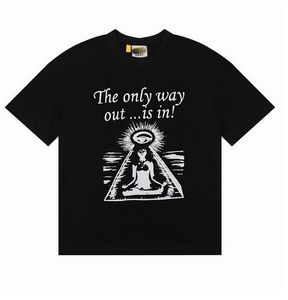 mens gallerydept camicie da uomo t-shirt manica corta tee uomo donna alta qualità streetwear estate parigi unsex cotone top tee moda nero bianco lusso strada xx