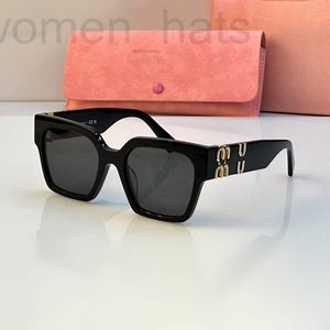 Sonnenbrillen Designer-Sonnenbrillen Mui Damen Einfache europäische Brille Gutes Material Hochwertige Brillengestell Luxusbrille Damen Sonnenbrillen L8Z6