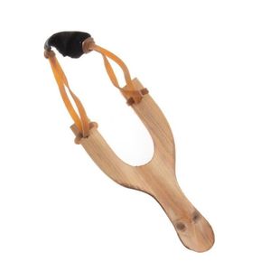 木製のスリングショット木製の糸のラバースリング小道具おもちゃショットツールYG932子供カタパルト子供
