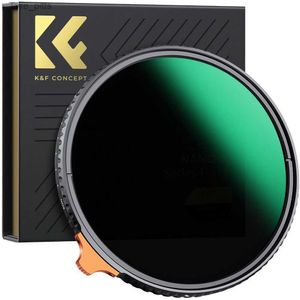 Filters K F Concept 67mm Nano-X Series Push Rod Variable ND Filter ND2-ND400 Vattentät justerbar neutral densitet Filterl2403