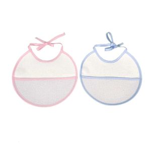 12PCS/SET YB0011 Wodoodporna małżeństwo BIB Saliva Ręczniki Burp Ubrania krzyżowe Baby 240319