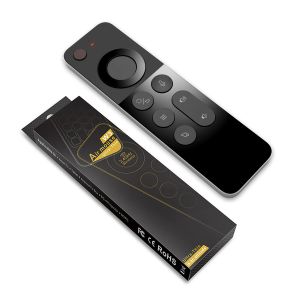 Myszy 2.4G Wireless Air Mouse Gyroscope IR Uczenie się inteligentny głos zdalny mini klawiatura dla Android TV Box Mini komputer