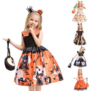 Sweet Hallowmas Girl's Pageant Dresses Flower Girl Dresses Girl's Birthday/Party Dresses Girls Everyday Skirts Kids' Wear SZ 2-10 D323159