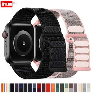 Watch Pasme Nylon Pętla Pasek 49 mm 44 mm 40 mm 45 mm 41 mm Sport Pride Bransoletka do zegarków Ultra-2 IWatch Band Series 9 8 SE 7 6 5 4 3 24323