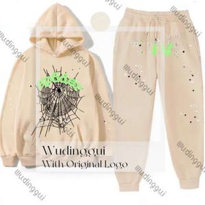 Designer Men Tracksuits Hoodie SP5der Casual Pants Spider Web Print Mens Women Pullover Sweatshirts Young Thug Mans Graphic Y2K Hoodies JOGGERS SWEATSITS 123