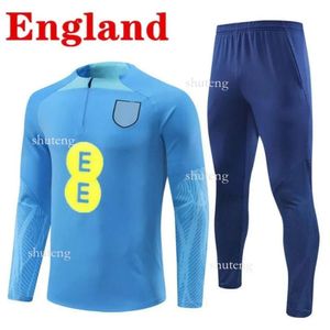 2024 Englands Tracksuit Soccer Jersey Training Kane Sterling Rashford Sancho Grealish 22 Mens Kids National Football Tracksuits 키트 생존 39