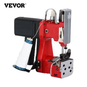 Verktyg VeVor Electric Sewing Machine Portable Automatic Packaging Agriculture Textile Industry Woven Bag Mini Overlock Sealer GK9890