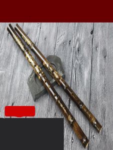 Flet chiński tradycyjny wzór Egrzewaj dla dorosłych początkujących Bamboo Flute Instrument 8 otworów 6 otworów Zizhu Xiao Entry Xiao Xiao Stu9404740