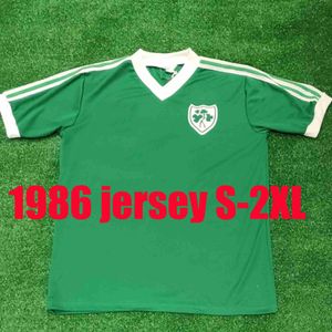 IRLANDA 1985-86 HOME RARA MAGLIA VINTAGE RETRO DA CALCIO 1990 maglie da calcio irlandesi retrò NO OPEL 88 vintage McGRATH Duff Keane STAUNTON H