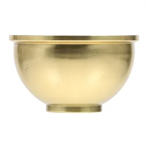 Ciotole bicuto d'acqua Tribute tazza pulita offrendo un tempio di rame decorazione di decorazioni tibetane Buddha