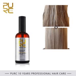 Products PURC Morocco Argan Oil Smoothing Soft Repair Frizz Dry Damaged Scalp Treatments Hair Care Products for Women 100ml