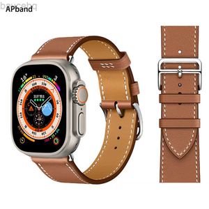 Oglądaj pasy obserwuj pasek 44 mm 49 mm 49 mm 40 mm akcesorium bransoletki bransoletka iwatch seria 9 7 8 SE Ultra 2 24323