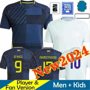 2024 New Scotland 150th Anniversary maglie da calcio 24 25 Home Special Edition TIERNEY DYKES ADAMS Maglia da calcio CHRISTIE McGREGOR MCGINN McKENNA Kit da uomo Kid S-4XL