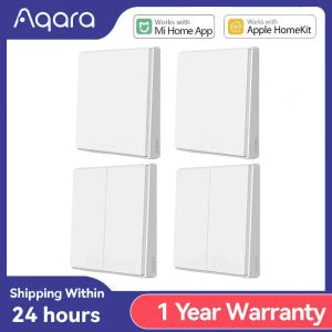 Controllo Aqara Smart D1 Interruttore wireless ZigBee Interruttore della luce Tasto Chiave Supporto telecomando per Xiaomi Norma Mijia Mi Home Homekit