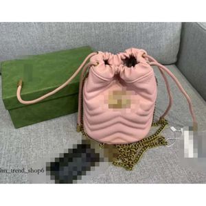 Designer Purse Women's Shoulder Bags Tether Rope Leather Bucket Crossbody Mini Phone Bag Wallet Designer 353