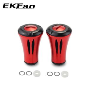 Makaralar Ekfan 2pcs Balıkçılık makarası kolu 7*4*2,5mm Mil Balıkçılık Tapı Aksesuar Alüminyum Alaşım Malzeme Uzunluğu Yaklaşık 37 mm için