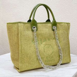 Strandbrev lyxväskor cc totes handväska mode canvas väska kvinnor damer märke ch brodered tote designer handväskor kvinnlig shopping kors kropp ryggsäck 5qqk