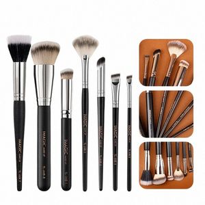 Imagic 7st Makeup Brush Set Eye Shadow Eyeliner Foundati Ccealer Powder Blush Highlighter Borstes Soft Hair Cosmetics Tools D3ne#