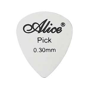 0.3mm Guitar Plectrums Stainless Steel Metal Guitar Picks Musical Instruments