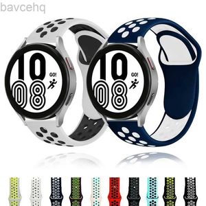 Uhrenarmbänder geeignet für Samsung Galaxy Watch 6 5 4 3 Classic 47 mm 43 mm Pro 45 mm 40 mm 44 mm Silikonarmband Huawei GT/3/2 Band 24323