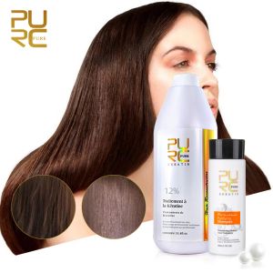 Tedaviler Keratin Düzeltme Tedavisi% 12 Formlain Saç Yüksek Kaliteli Keratin Saç Düzleştirme Ürünleri İçin 1000ml Keratin İyi Etkisi