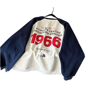North Sweatshirt Face Designer Original Qualität Herren Hoodies Sweatshirts Qualität Frühling Mode Marke 1966 Rundhals Hoodie