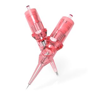 Needles 20pcs/Box Quality Pink Heart VIPER PMU SMP Sharp Consistent Tattoo Needles Permanent Makeup Cartridge Long Tip