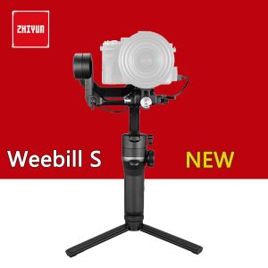 Cabeças Zhiyun Weebill S estabilizador para câmera sem espelho OLED Display Weebills 3Axis Handheld Gimbal Viatouch 2.0 PK DJI RONIN S