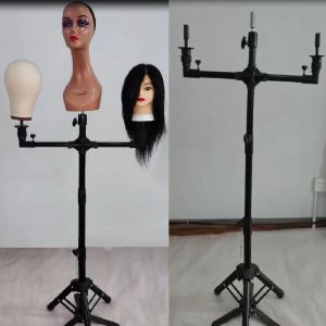 Steht Neues Mannequin-Kopf-Stativ-Stativ, Spezialständer, multifunktional, verstellbares Stativ, Modellköpfe, Schönheits- und Friseurtraining