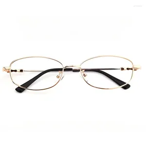 Солнцезащитные очки 52-18-135, суперэластичные металлические очки для близорукости с эффектом памяти, женские очки в полной оправе по индивидуальному заказу, оптический астигматизм, индивидуальный заказ