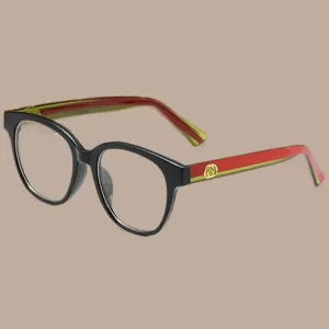 Hochwertige Brille für Damen, Designer, bescheiden, Luxus, Herren-Sonnenbrille, Schwarz, Rot, trendige Brille, Outdoor-Sport, Laufbrille, 2024 GA0109 I4