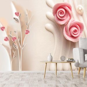 Wallpapers Removable Peel And Stick Wallpaper Accept For Bedroom Decoration Po Walls TV Background Wall Design Papers Home Decor Murals